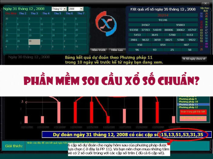 Sử dụng phần mềm soi cầu lô rơi hiệu quả